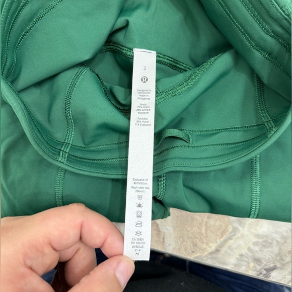 LULULEMON EverGlade Green Leggings - Picture 6 of 8